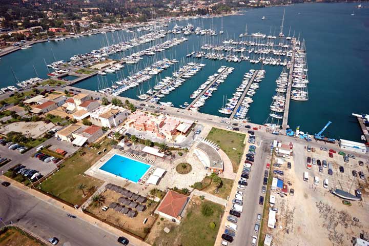 gouvia marina yacht charter