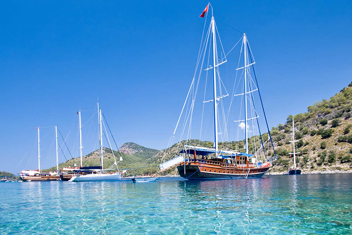Yacht charter in Turkey